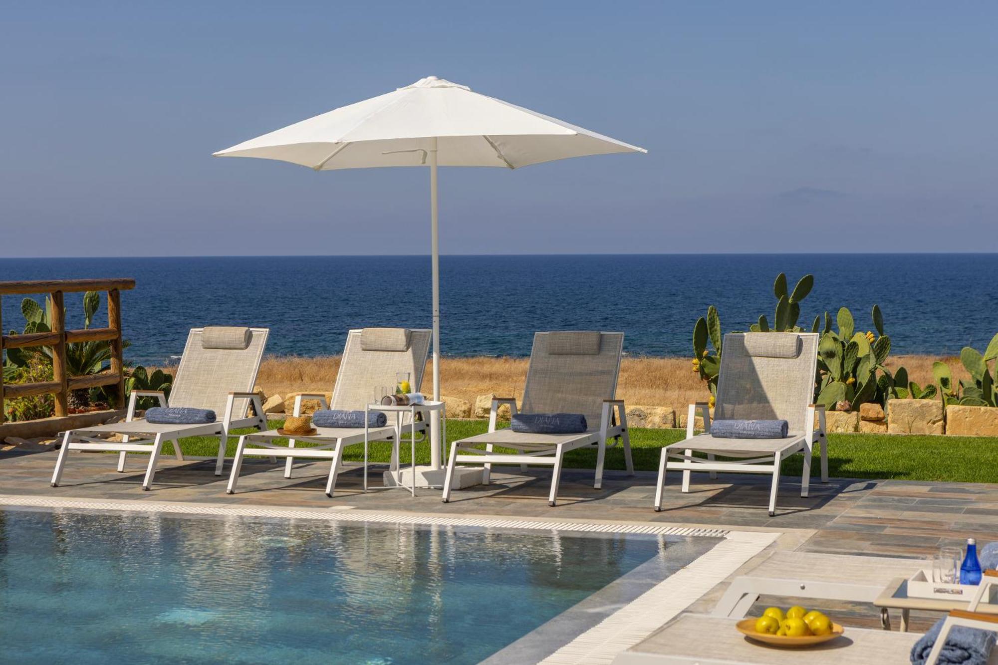 Diana Seaside Villas Pomos Eksteriør billede
